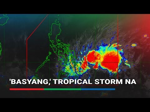 'Basyang' intensifies to tropical storm | ABS-CBN News