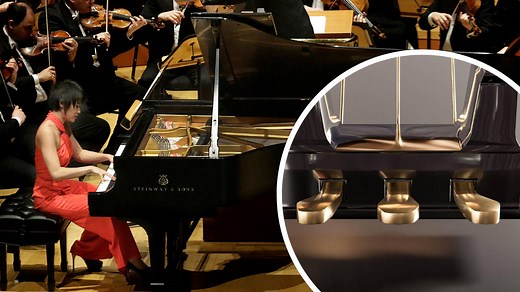 Why do pianos have three pedals, and what do they do?
