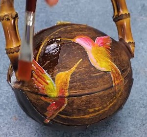 Belles transformations de coquille de noix de coco ! | Brico Sympa