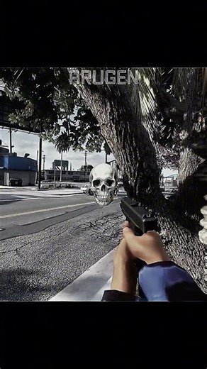 GTA V NPCS are COOKED POV DEATH cam #shorts