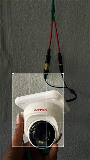 Cp plus 2.4mp cameras installation completed 👍 # #cctvinstallation #camera