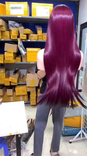 Justin Havina on Instagram: "This raspberry purple hits different 💜🍇 Long, silky, bold - made for girls who don’t blend in. If you love statement hair, this one’s calling your name. #RaspberryPurpleHair #LongHairGoals #BoldHair #HairTok #PurpleHairVibes LuxuryHair ViralHair"