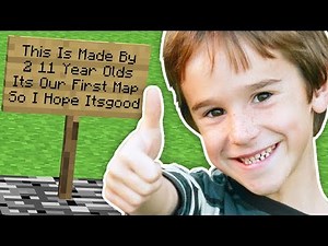 11 YEAR OLDS MADE THIS MINECRAFT MAP!