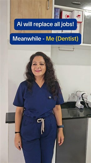 AI Will Replace Many Jobs… But Can It Replace Dentists? #indoredentist #doctor #smiledesigndental