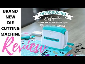 New Diamond Press Marquise Die Cutting Machine REVIEW