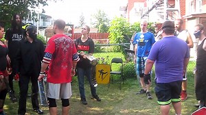 4-on-4 Elimination Tag Team Match - CHW Backyard Wrestling