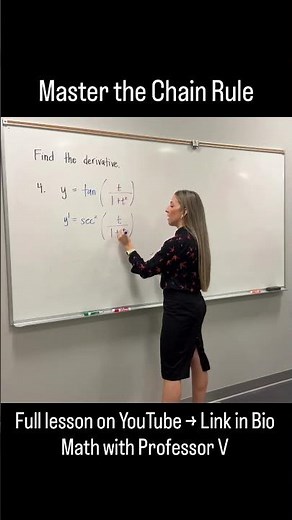 Master the Chain Rule 🚀 | Learn It in Under 7 Minutes
