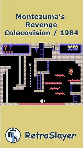 Montezuma's Revenge Gameplay Colecovision
