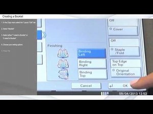 Kyocera How to Make Booklets
