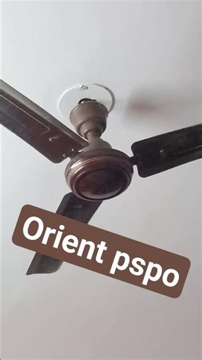 stable startup with orient ceiling fan