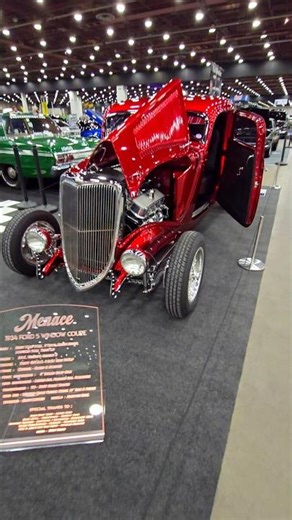 1934 Ford 5 Window Coupe Classic Car Detroit Michigan Autorama 2026