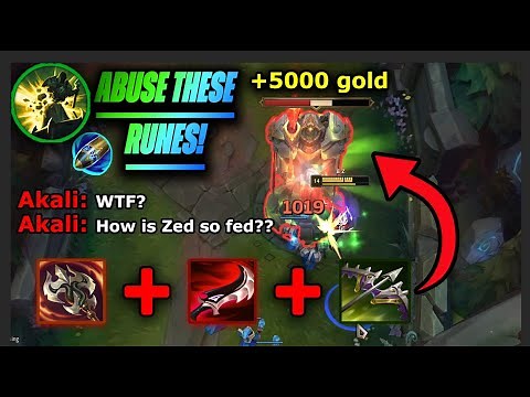 First Strike And Demolish On Zed Is Broken (Zed Guide)