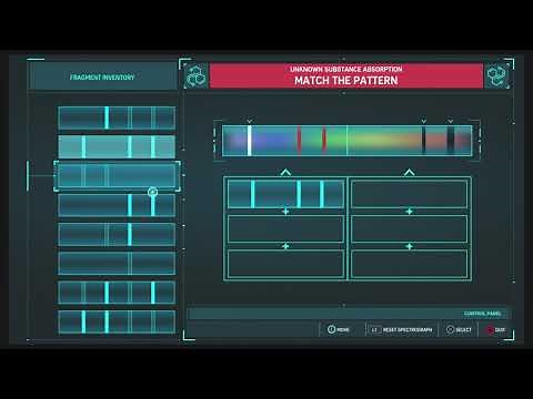Marvel's Spider-Man PS4 Spectrograph Material Candidate Test P12