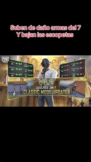 PUBG Mobile V4.2 Firearm Adjustments and Climbing Guide
