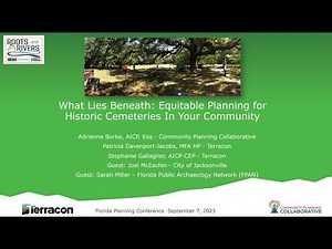 FPC23 | What Lies Beneath: Equitable Planning for Historic Cemeteries In Your Community | 1 Eq. CM