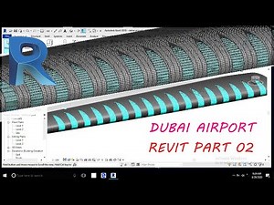Dubai international airport in revit part 02