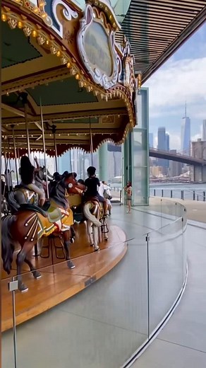 2.7K views · 1.3K reactions | 5 Must-See Carousels in NYC  Save for...