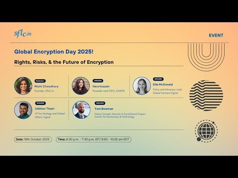 Global Encryption Day 2025 | Rights, Risks and the Future of Encryption