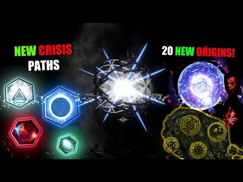 20 New Origins and New Crisis Paths! | DarkSpace Mod Showcase #stellaris