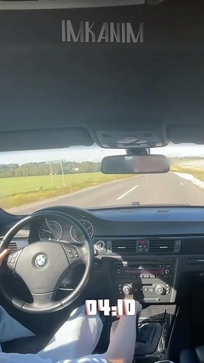 2008 BMW e90 318d n47 POV 0-100km