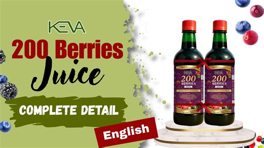 2.4K views · 57 reactions | Keva 200 Berries Juice Full Details | Benefits, Ingredients, Uses & Complete Review (English) . . . #kevakaipoindustries #kevawellness #kevaproducts #200berries #200berriesjuice #keva200berries #keva200berriesjuice #juice #juice200 #berries #healthylifestyle #naturalproducts #healing #juicereview #immunity #ingredients #Benefits | Keva Kaipo Industries Pvt Ltd | Facebook