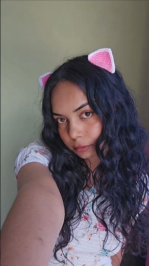 crochet cat ears 😺 🩷 #crochet