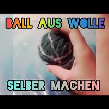 Ball aus Wolle selber machen😀 (DIY)