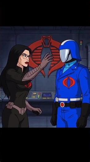 Cobra Commander Unmasked #shorts #gijoe #80scartoons