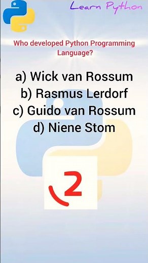 Python Questions | Learn Python |