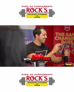 Rock's has been the #1 go-to spot in Texas for the past 16 years! We provide... 💪 Finest Supplements At The Most Affordable Prices 🍎 Free InBody Scans & Nutritional Guidance 💸 Rewards Program - 5% Cash Back On Every Dollar Spent 💸 Price Match Guarantee 7 Days A Week Click below to find a location near you today! | Rocks Discount Vitamins-N-More