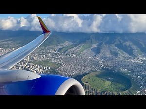 Beautiful Takeoff Honolulu — Southwest Airlines — Boeing 737-800 — N8307K