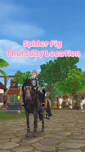 Spider Pig Thursday Location #starstable #sso #starstableonline #ssoita #horse