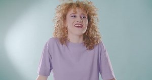 Sweet Girl Laughing While Chewing Gum Stock Footage Video (100% Royalty-free) 1099073811 | Shutterstock