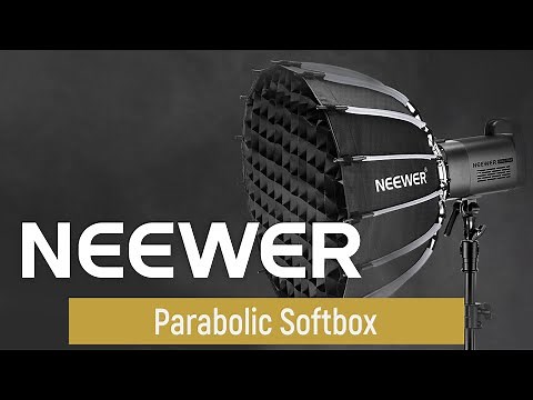 Introducing the NEEWER 55CM/65CM/85CM/120CM Parabolic Softbox