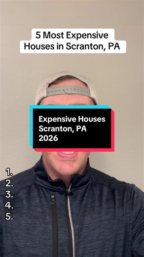 House Ranking - 5 Most Expensive Houses in Scranton, PA #houses #pennsylvania #scranton