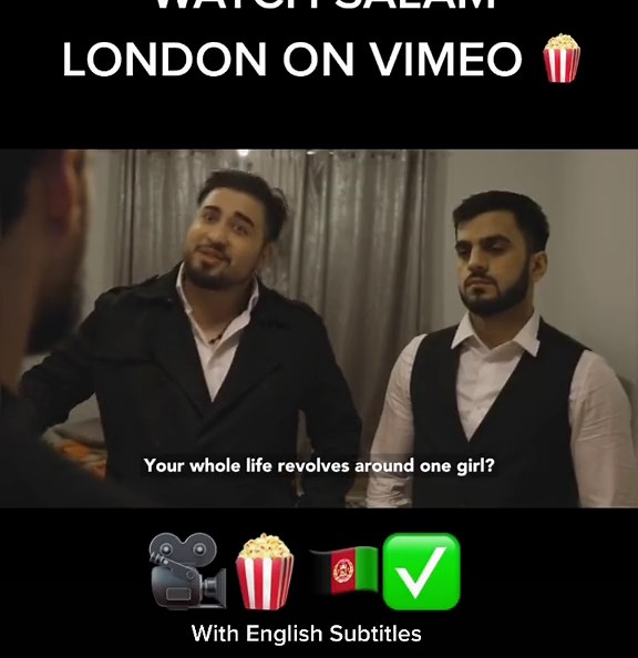 Salam London on Vimeo Now! Watch the full movie on: https://vimeo.com/ondemand/290300 🍿 #afg #afghan #afghanmovie #salamlondon #bollywood ❤️🎥