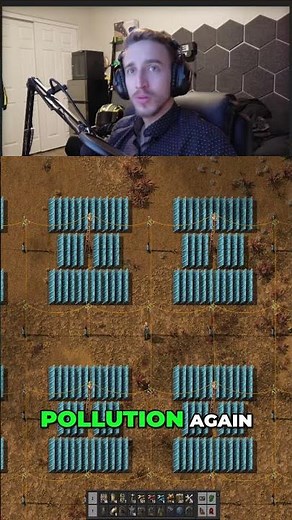 Factorio Solar Power Rises, Biters Grow Stronger #shorts