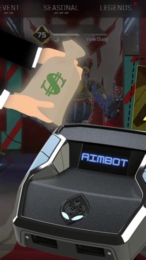 Dm for script #apex #aimbot #fyp #cronus #apexlegends