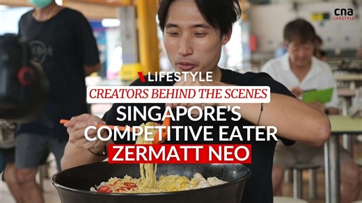 YouTube creators behind the scenes: Singapore’s competitive eater Zermatt Neo