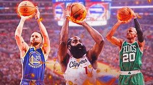 James Harden Passes Ray Allen On All-Time 3-Pointers Made List