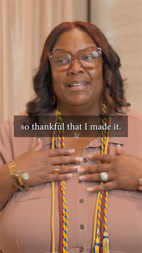 Class of 2025 graduate April Taborn’s pride is radiant! We love seeing educators have the chance to go to school, too! 🎓 #UAGC #StudentSuccess #CareerGrowth #OnlineEducation #MastersInEducation | UAGC - The University of Arizona Global Campus