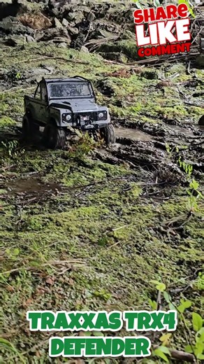 Traxxas TRX4 LANDROVER DEFENDER Having 4x4 Fun