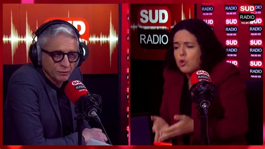 🗣️Manon Aubry (LFI) : "Évidemment, je soutiens les femmes iraniennes qui veulent se libérer du voile (...) Mais il est indigne de faire le parallèle entre la situation en France et en #Iran !" #GrandMatin ➡️ Le direct : http://sudradio.fr ☎️Réagissez au 0 826 300 300 | Sud Radio