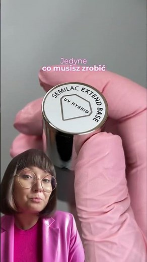 Zobacz, jak przedłużyć paznokcie przy pomocy tipsów 💅 #semilac #nails #nailtutorial #nailtech
