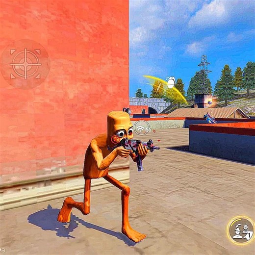 Free fire grenede prank 😂 #shorts #freefire #gaming