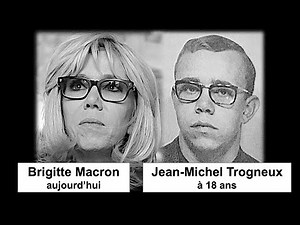 BRIGITTE MACRON vs JEAN-MICHEL TROGNEUX à 18 ans
