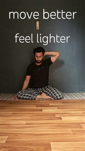 your body is not stiff.it’s just asking for 10 minutes. #shorts #morningyoga #yogastretch