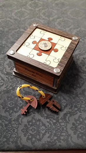 Twin Key Lock Puzzle Box Unboxing and Solution!