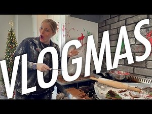 🎄 A CHRISTMAS VLOG! Chaotic cookie baking and more family holiday fun!
