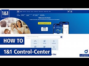 Das 1&1 Control-Center: Ihr persönlicher Kundenbereich